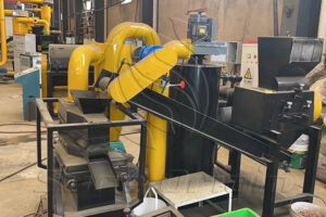 Small Copper Wire Granulator Machine Sold To Pakistan